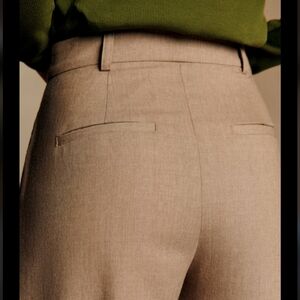 SEZANE 'Matheo' Trousers in Mottle Beige